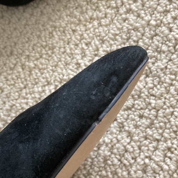 BCBGeneration Black Block High Heels Ankle Wrap Around Straps Shoes Size 8.5 - Picture 12 of 12